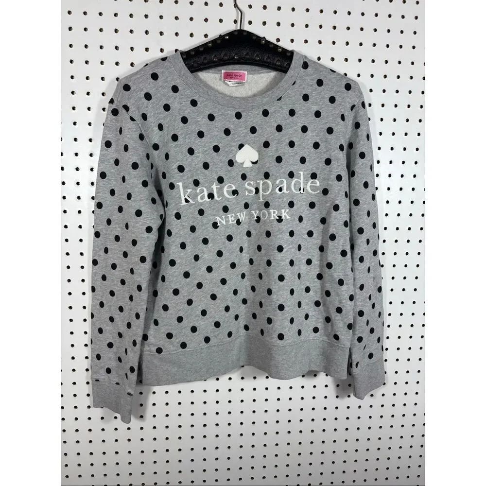 Kate Spade New York polka Dot sweatshirt size S